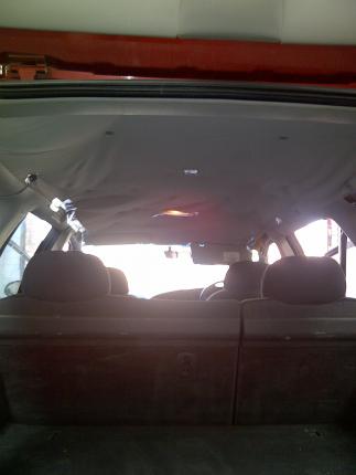 Commodore roof lining 2 Commodore roof lining 2