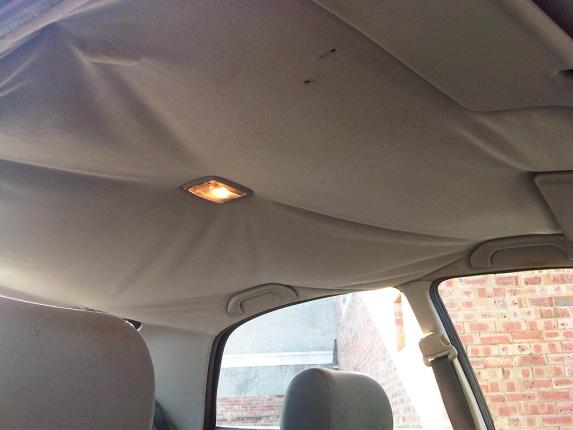 Mitsubishi Magna roof head lining Mitsubishi Magna roof head lining