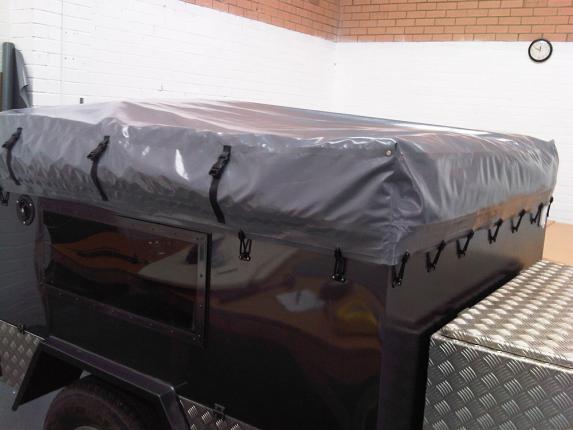 CAMPING TRAILER TRANSPORT COVER PVC