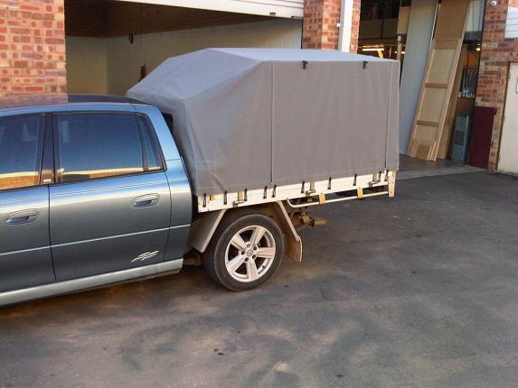 COMMODORE UTE CANVAS CANOPY