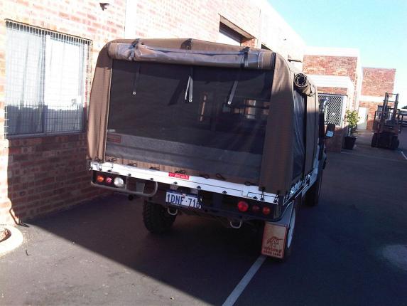 FLY SCREEN CANVAS CANOPY